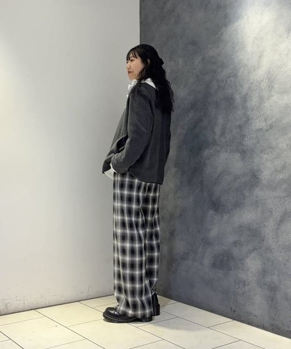 SAEさんの「BEAMS WOMEN｜DANTON / FLEECE COLLARLESS JACKET」を使ったコーディネート