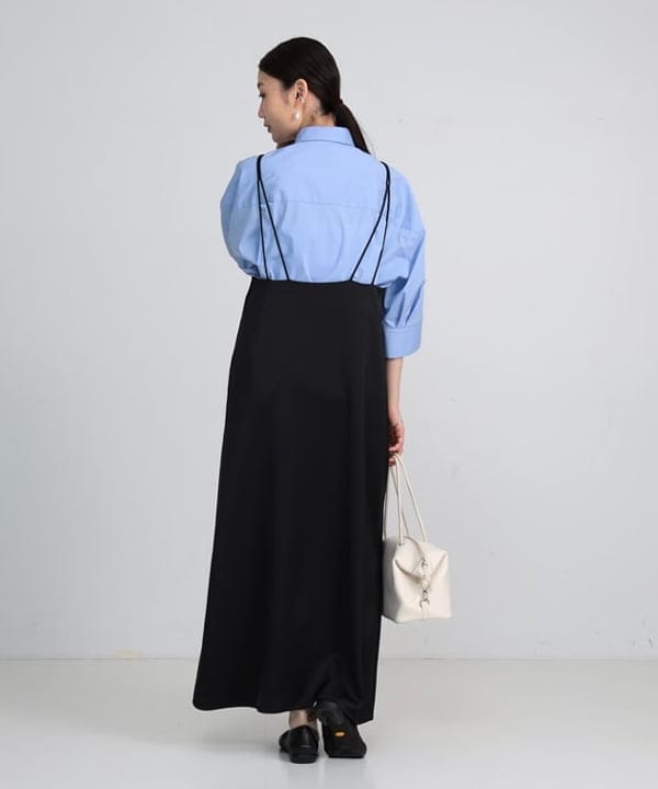 隈元 楓さんの「BEAMS WOMEN｜ワイドスリーブ シャツ」を使ったコーディネート