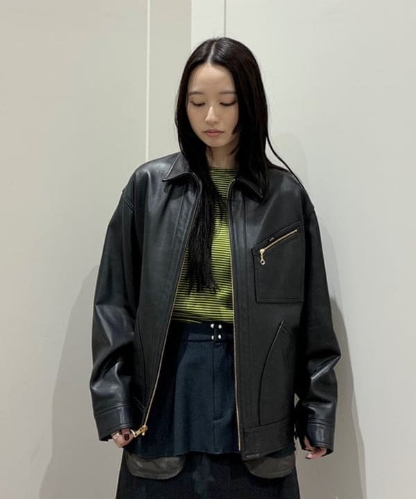 amiriさんの「BEAMS WOMEN｜異素材 レイヤード スカート」を使ったコーディネート