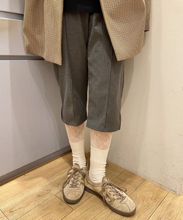 大木さんの「BEAMS WOMEN｜チェック オーバー ジャケット」を使ったコーディネート