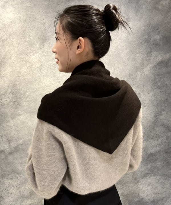 nodokaさんの「BEAMS WOMEN｜ヤク フォックス ロングスリーブ プルオーバーニット」を使ったコーディネート