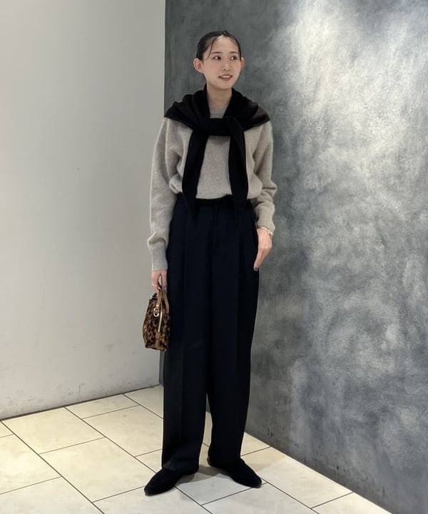 スタイルアップ派 着痩せニット