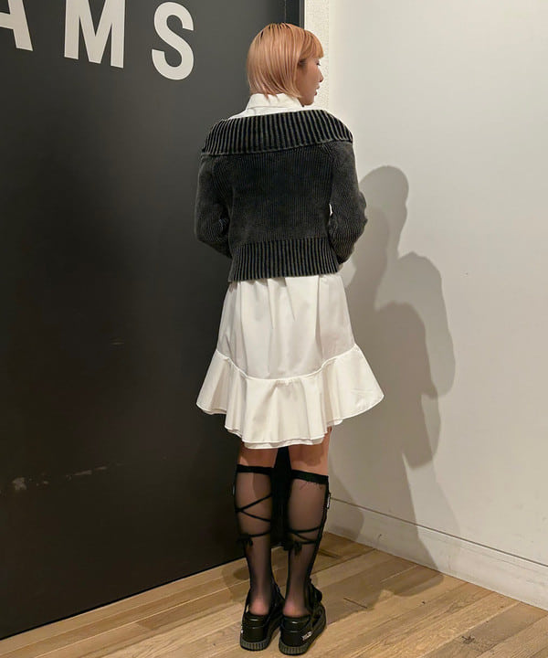 佐藤 亜美さんの「BEAMS WOMEN｜モールフェード ジップ カーディガン」を使ったコーディネート