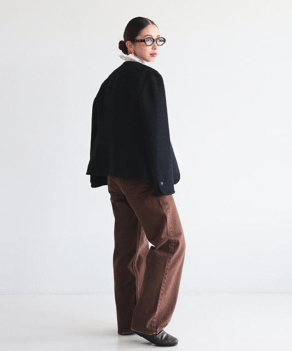 佐藤 美樹さんの「BEAMS WOMEN｜upper hights / THE NIECE MIDRISE デニムパンツ」を使ったコーディネート