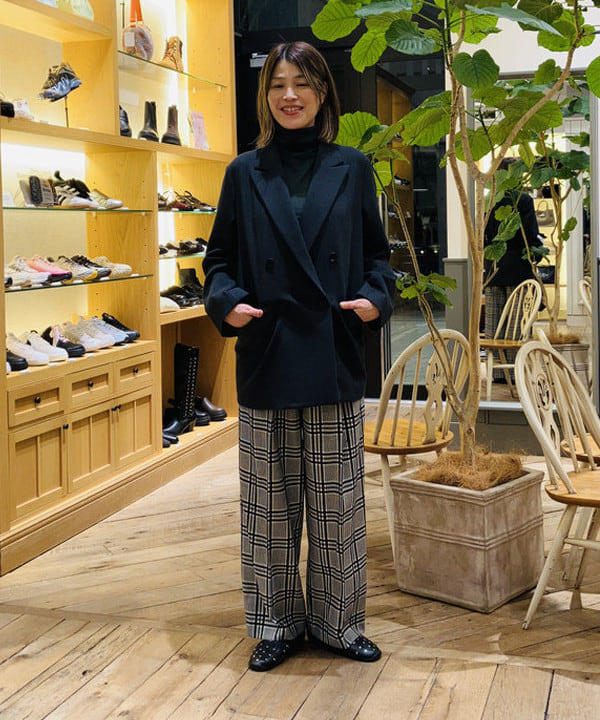 5W ゴワット ロングガウン メルトン ネイビー ビームス 武蔵小杉（1132113） スタイリング・コーディネイト｜BEAMS