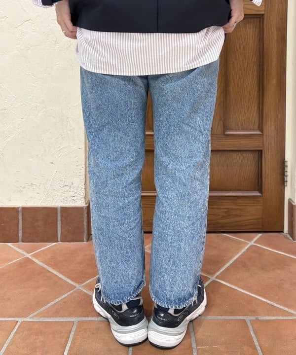 クロサワさんの「BEAMS WOMEN｜【別注】orSlow / No.8 DENIM NEW」を使ったコーディネート