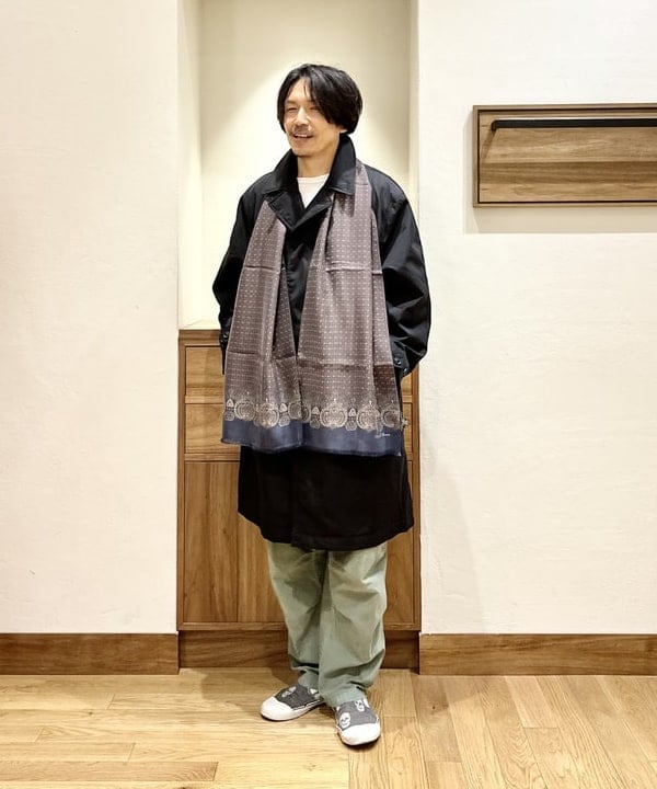 ステンカラーコート 岸本 欣也 (きんや)