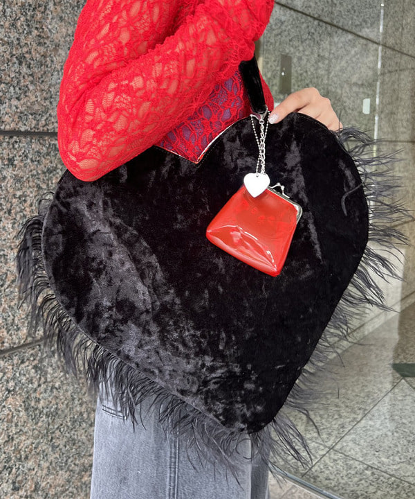 あさひさんの「BEAMS WOMEN｜HEY! Mrs ROSE / アルミニウム ハート トート」を使ったコーディネート