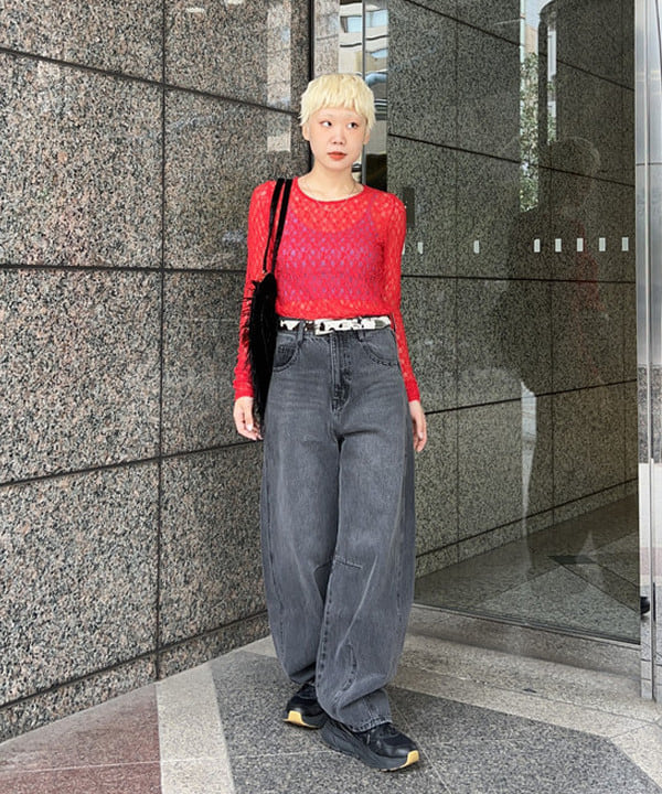 あさひさんの「BEAMS WOMEN｜HEY! Mrs ROSE / アルミニウム ハート トート」を使ったコーディネート