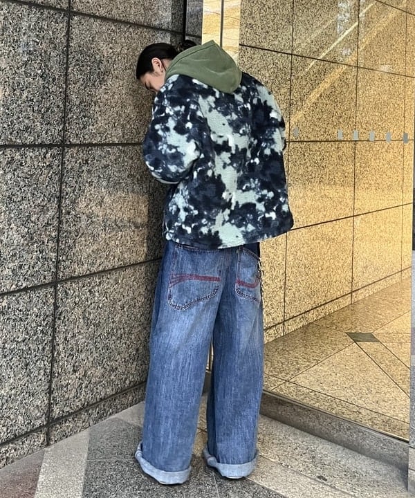 菊田 悠さんの「BEAMS WOMEN｜リラックスフィット ボア ブルゾン」を使ったコーディネート