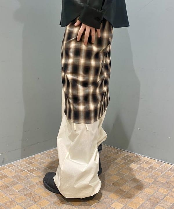 はるひむさんの「BEAMS WOMEN｜フェイクレザー シャツジャケット」を使ったコーディネート