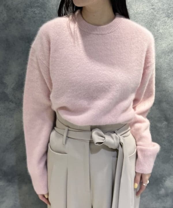 OSUMIさんの「BEAMS WOMEN｜ヤク フォックス ロングスリーブ プルオーバーニット」を使ったコーディネート