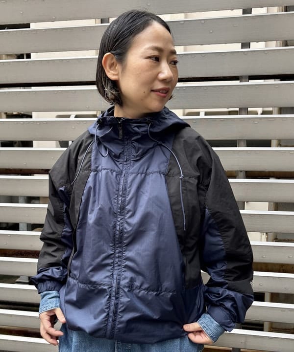 つぼさんの「BEAMS WOMEN｜【別注】THE NORTH FACE PURPLE LABEL / Mountain Wind Parka 25FW」を使ったコーディネート