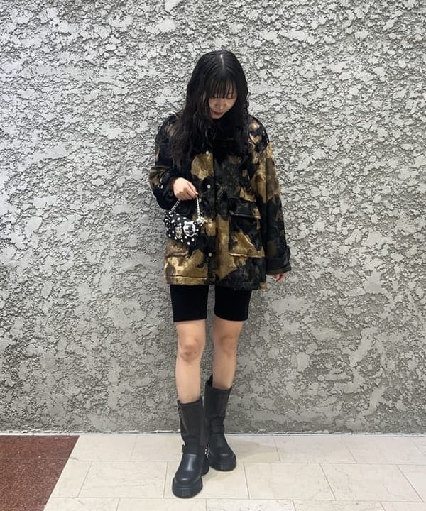 ハルカさんの「BEAMS WOMEN｜RBS / フェイクファー ステンカラー コート」を使ったコーディネート