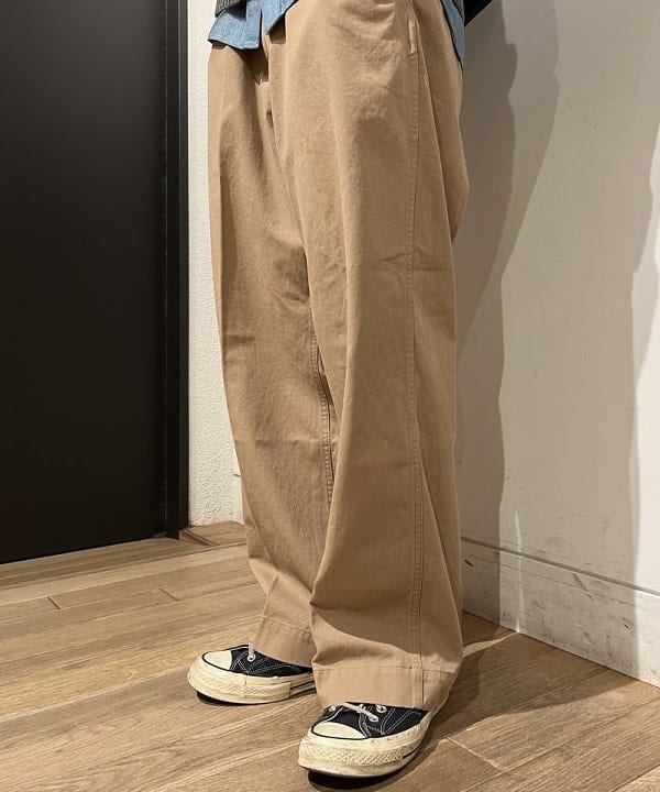 BANさんの「BEAMS WOMEN｜BEAMS PLUS / シャンブレー ボタンダウン シャツ」を使ったコーディネート