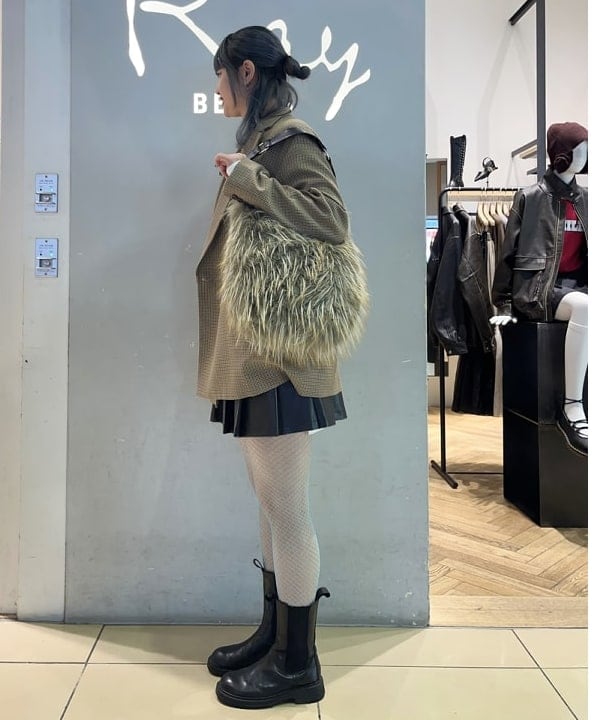 ゆいさんの「BEAMS WOMEN｜チェック オーバー ジャケット」を使ったコーディネート