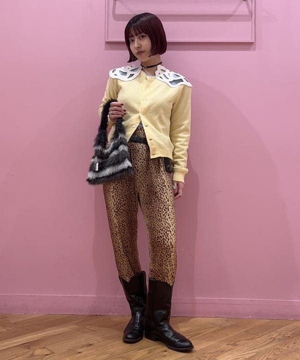 個性派ニットの本命。〈MIYAO〉が描く、遊び心あふれるアートな襟元