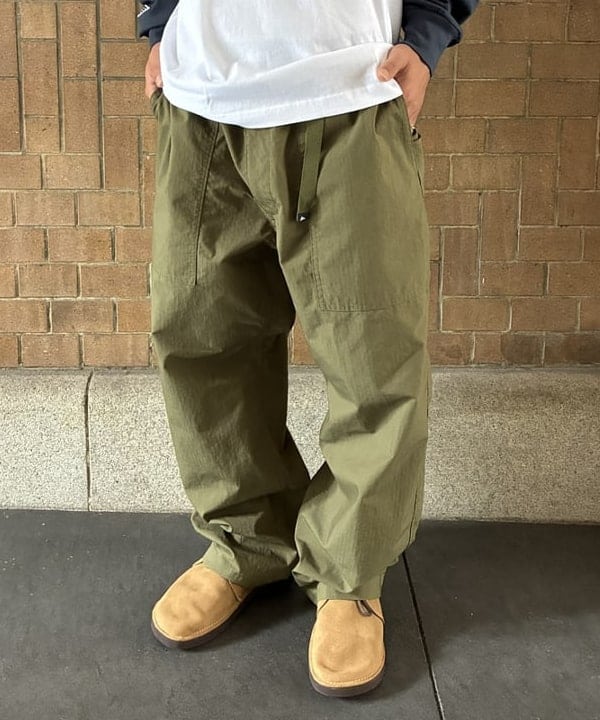 ビームス　ピルグリムサーフサプライ　チノ　カーゴ　ワーク　パンツ ピルグリム サーフ+サプライ 京都（1132806） スタイリング