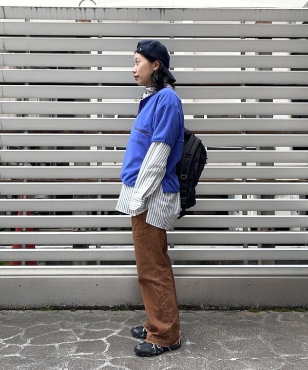 オカモト ミサキさんの「BEAMS WOMEN｜【別注】NEW ERA / メルトン 940 MLB キャップ」を使ったコーディネート