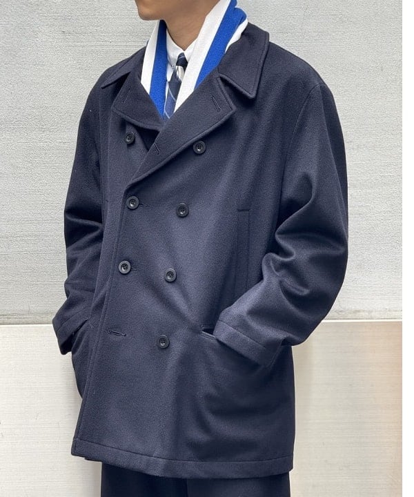 依頼者⭐︎ビームス⭐︎ボンディング ピーコート　紺 依頼者⭐︎ビームス⭐︎ボンディング ピーコート 紺 B:MING by