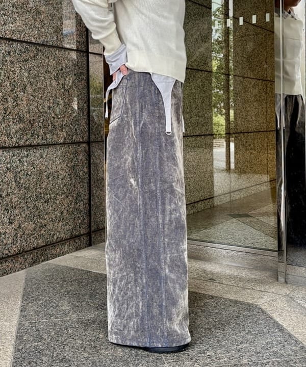 YABUさんの「BEAMS WOMEN｜リブ オフショルダー プルオーバー」を使ったコーディネート