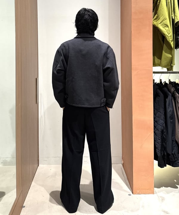 配島 孝明さんの「BEAMS WOMEN｜リラックスフィット フリースメルトン シングル ライダースジャケット」を使ったコーディネート