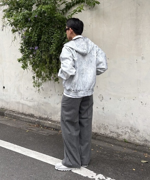 yk(°_°)様 6111 初代鬼デニム 200-14KBE ワイドストレート 14oz 緯糸ベージュ -JOE-