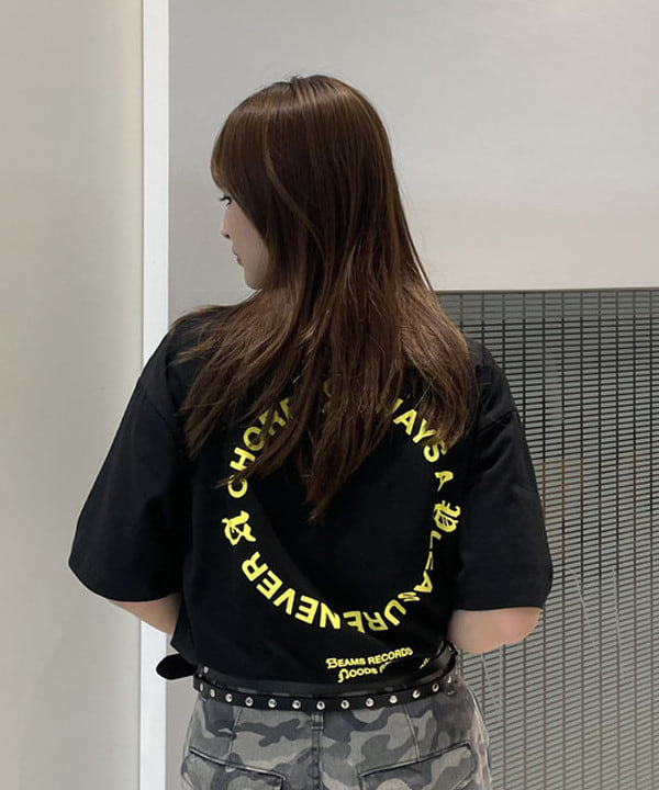 松本 佳菜子さんの「BEAMS WOMEN｜フェイクレザー フライト ジャケット」を使ったコーディネート