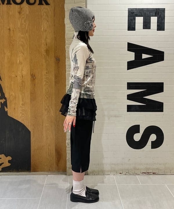 rinnaさんの「BEAMS WOMEN｜フリルベルト セット スウェットパンツ」を使ったコーディネート