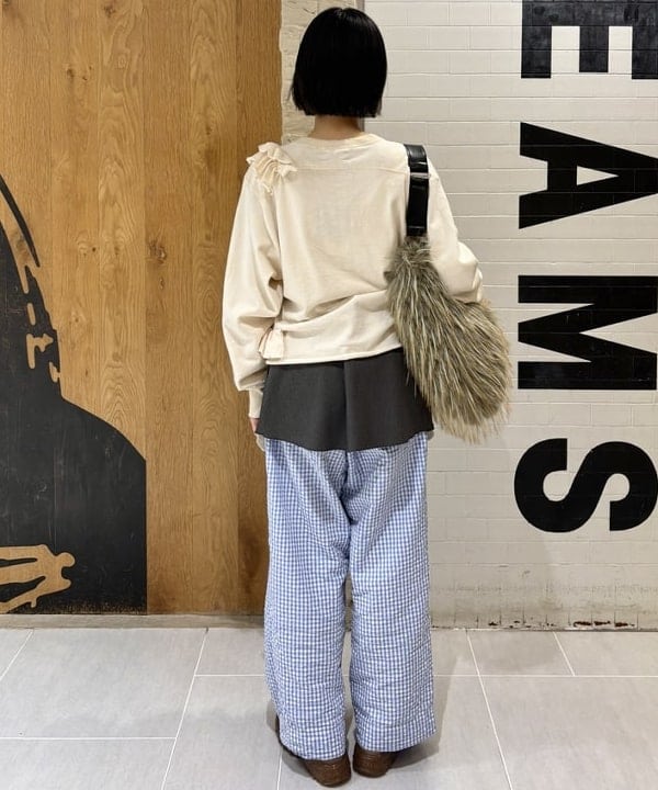 amaさんの「BEAMS WOMEN｜異素材 レイヤード スカート」を使ったコーディネート