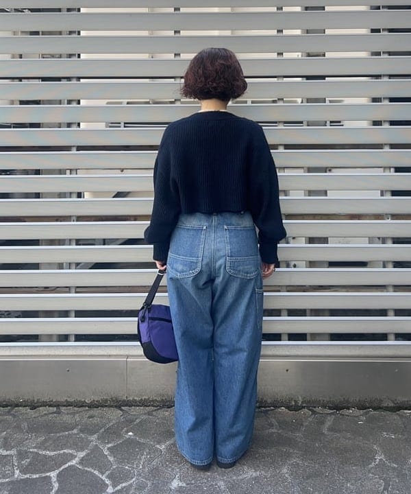 まつむさんの「BEAMS WOMEN｜ショート レタード カーディガン」を使ったコーディネート