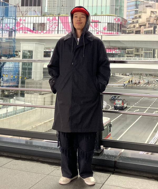 ステンカラーコート 小林 聡太郎