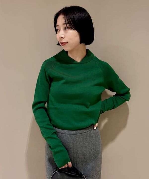 イナダさんの「BEAMS WOMEN｜AK+1 / ボンディング スカート」を使ったコーディネート