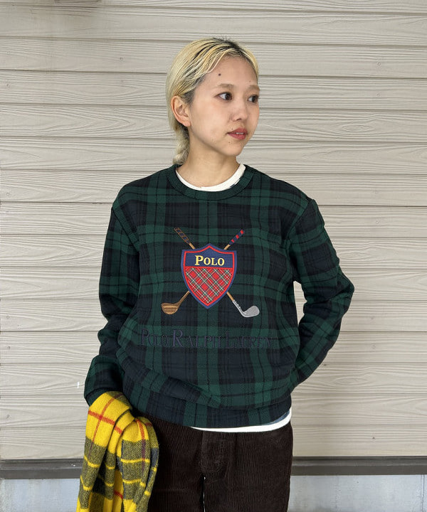 MATSUMOTO AMIさんの「BEAMS WOMEN｜HIGHLAND TWEEDS / チェック ストール 小」を使ったコーディネート