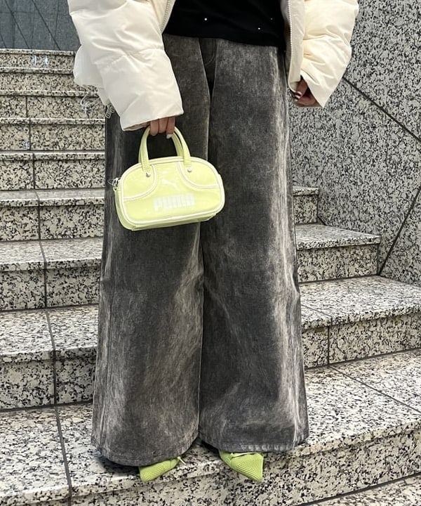 まゆちゃんさんの「BEAMS WOMEN｜フロッキー デニム ワイド パンツ」を使ったコーディネート