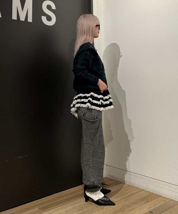 ando naoさんの「BEAMS WOMEN｜RBS / レースアップ パンプス」を使ったコーディネート