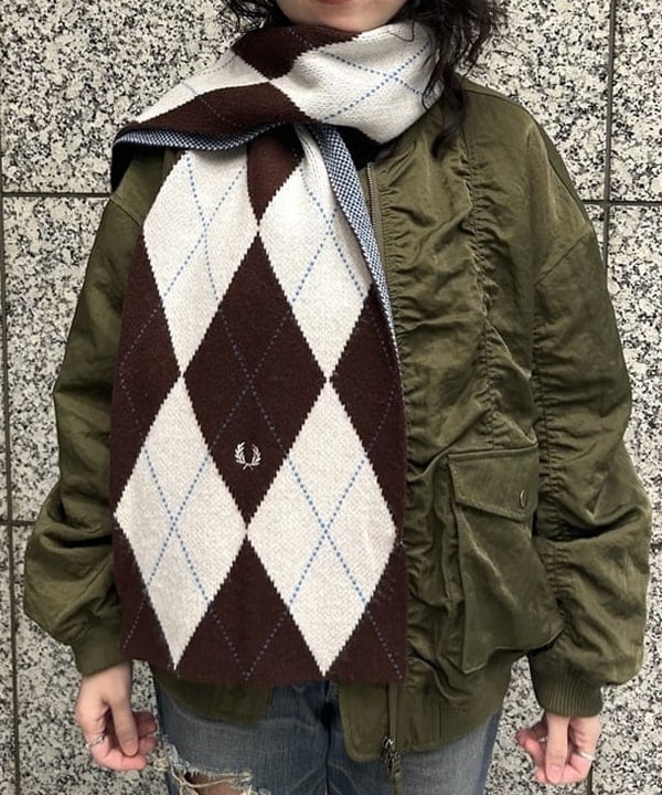 Sakiさんの「BEAMS WOMEN｜シャーリング MA-1 ブルゾン」を使ったコーディネート