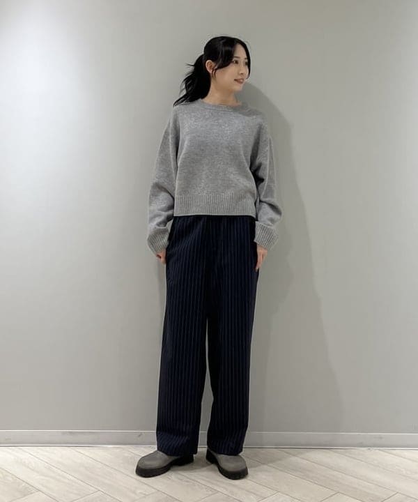 nodokaさんの「BEAMS WOMEN｜リバー Vネック ロングコート」を使ったコーディネート