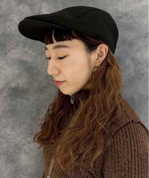 庭野 優紀さんの「BEAMS WOMEN｜シャギー ジップ カーディガン」を使ったコーディネート