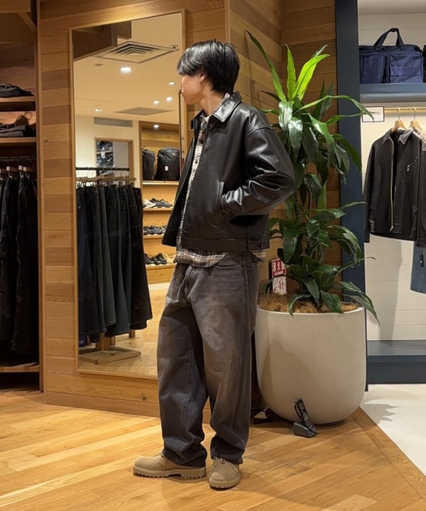 ナイス玉アウター（グレー・イエロー） ビームス なんば（1134678） スタイリング・コーディネイト｜BEAMS