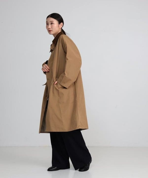 隈元 楓さんの「BEAMS WOMEN｜【別注】BARBOUR / BURGHLEY ロングコート」を使ったコーディネート