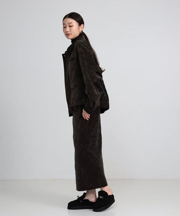 隈元 楓さんの「BEAMS WOMEN｜リブ タートルネックニット」を使ったコーディネート