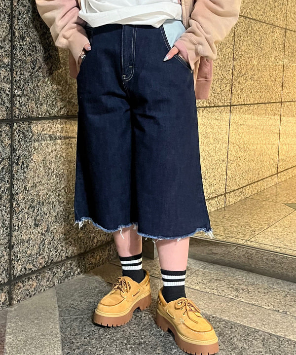 あゆさんの「BEAMS WOMEN｜手編み MIXニット ハット」を使ったコーディネート