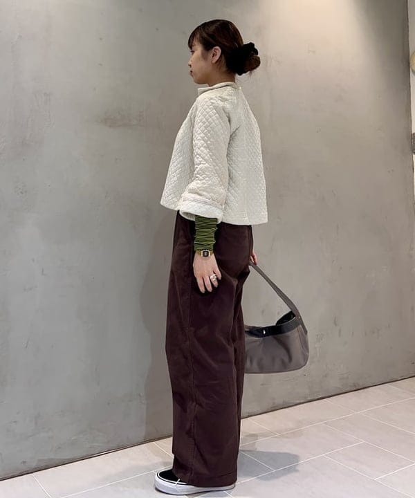 ナツハさんの「BEAMS WOMEN｜WILDERNESS WEAR / Polypro＋190 LONG SLEEVE」を使ったコーディネート