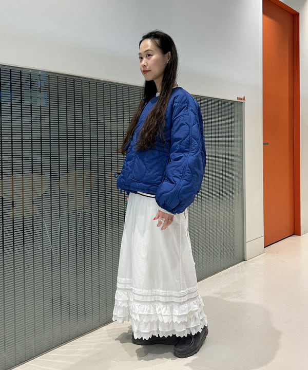 清水 彩乃さんの「BEAMS WOMEN｜BEAMS BOY / フライス 1cm ボーダー」を使ったコーディネート