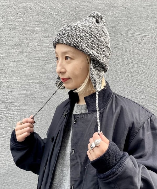 美品 BEAMSBOY×HARRIS TWEED 裏地付 ボンディングブルゾン BEAMS BOY