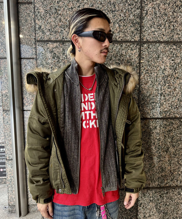 Ryohei Takataさんの「BEAMS WOMEN｜ガーメントダイ N-2B ジャケット」を使ったコーディネート