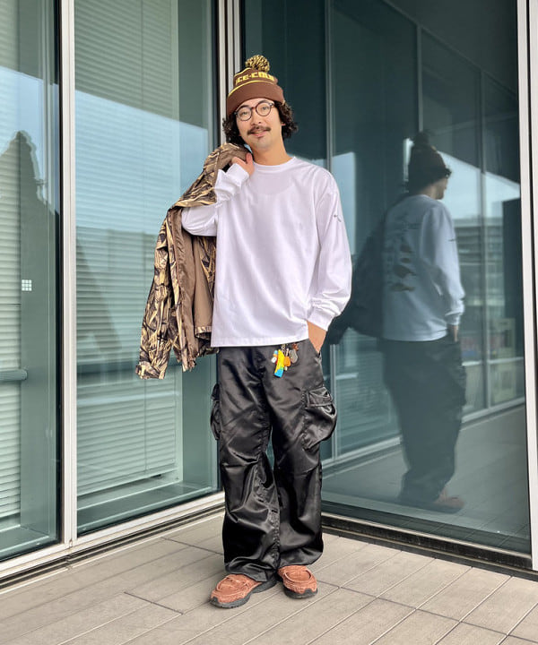 BAKU(東江 漠)さんの「BEAMS WOMEN｜【別注】Columbia / Sauvie Island（TM）Jacket」を使ったコーディネート