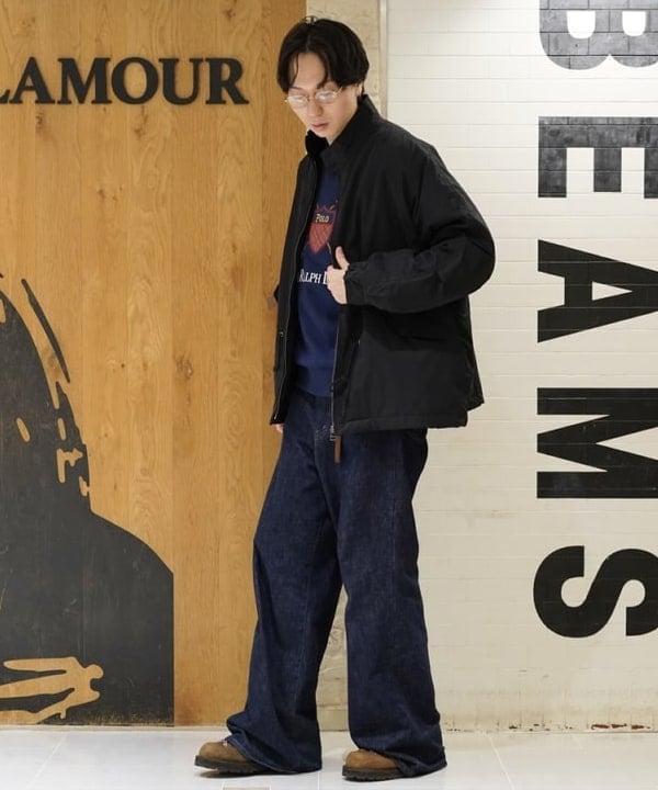 SUDOさんの「BEAMS WOMEN｜ワイドフィット G9 モッズブルゾン」を使ったコーディネート