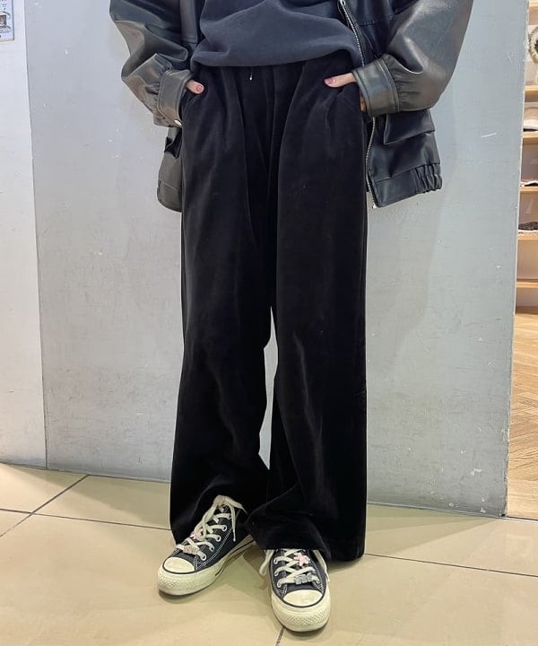 大木さんの「BEAMS WOMEN｜フェイクレザー フライト ジャケット」を使ったコーディネート